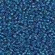 Miyuki seed beads 11/0 - Silver lined capri blue ab 11-1025